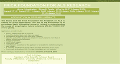 Desktop Screenshot of frick-fondation.ch